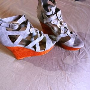 High heel wedges